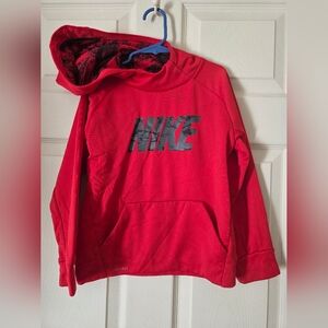 Nike Kids Red Dri-FIT Hoodie